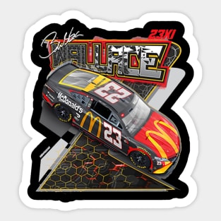 Bubba Wallace 23XI Racing Car Sticker